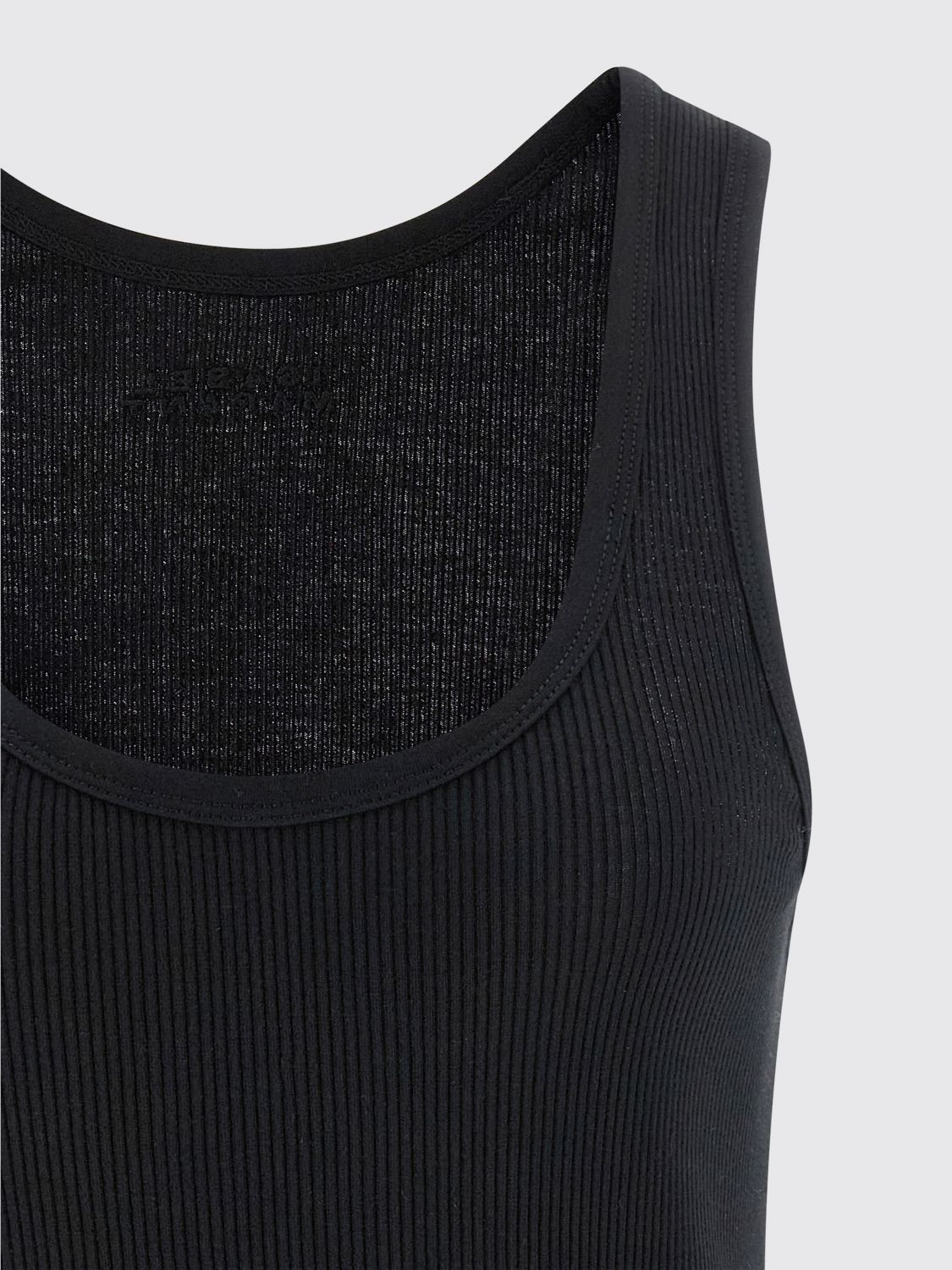 Logo-embroidered vest - White