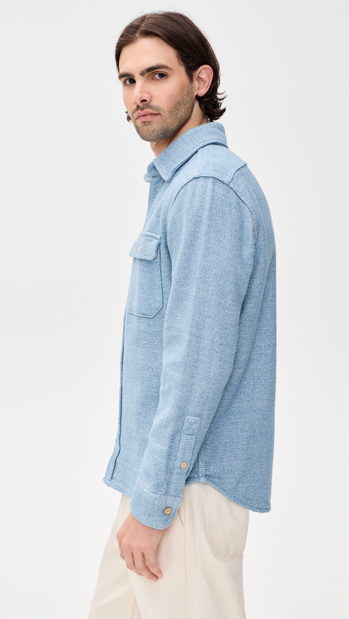The Division Shirt Washed Indigo