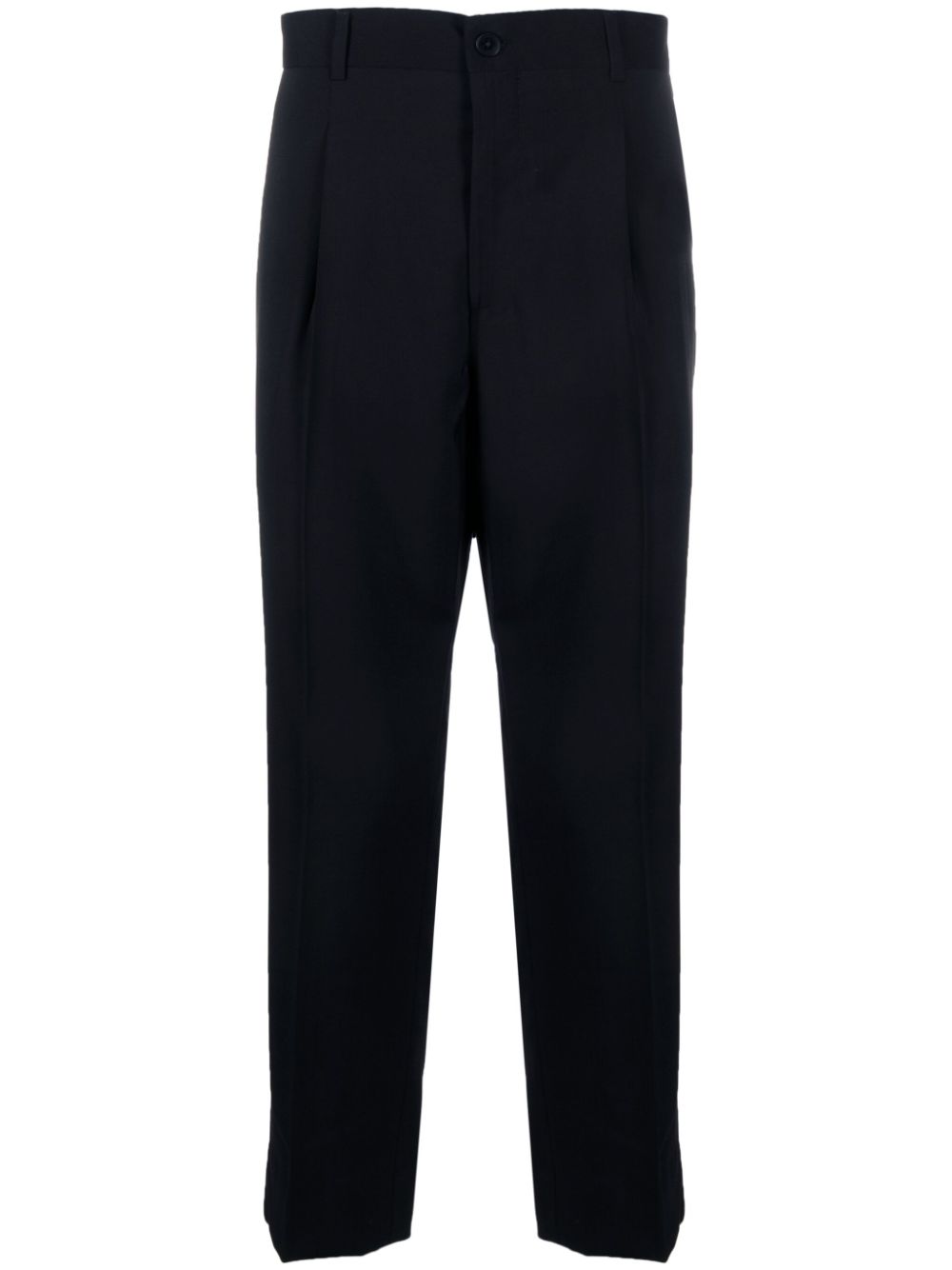 Valerio virgin wool trousers - Blue