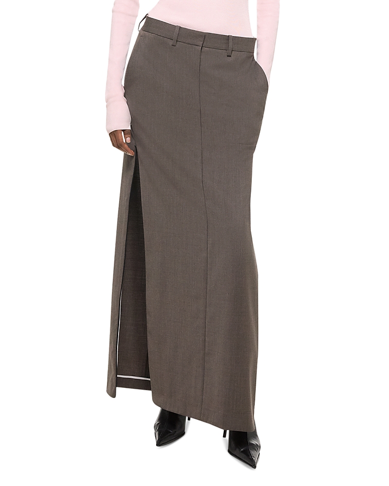 Zip Maxi Skirt