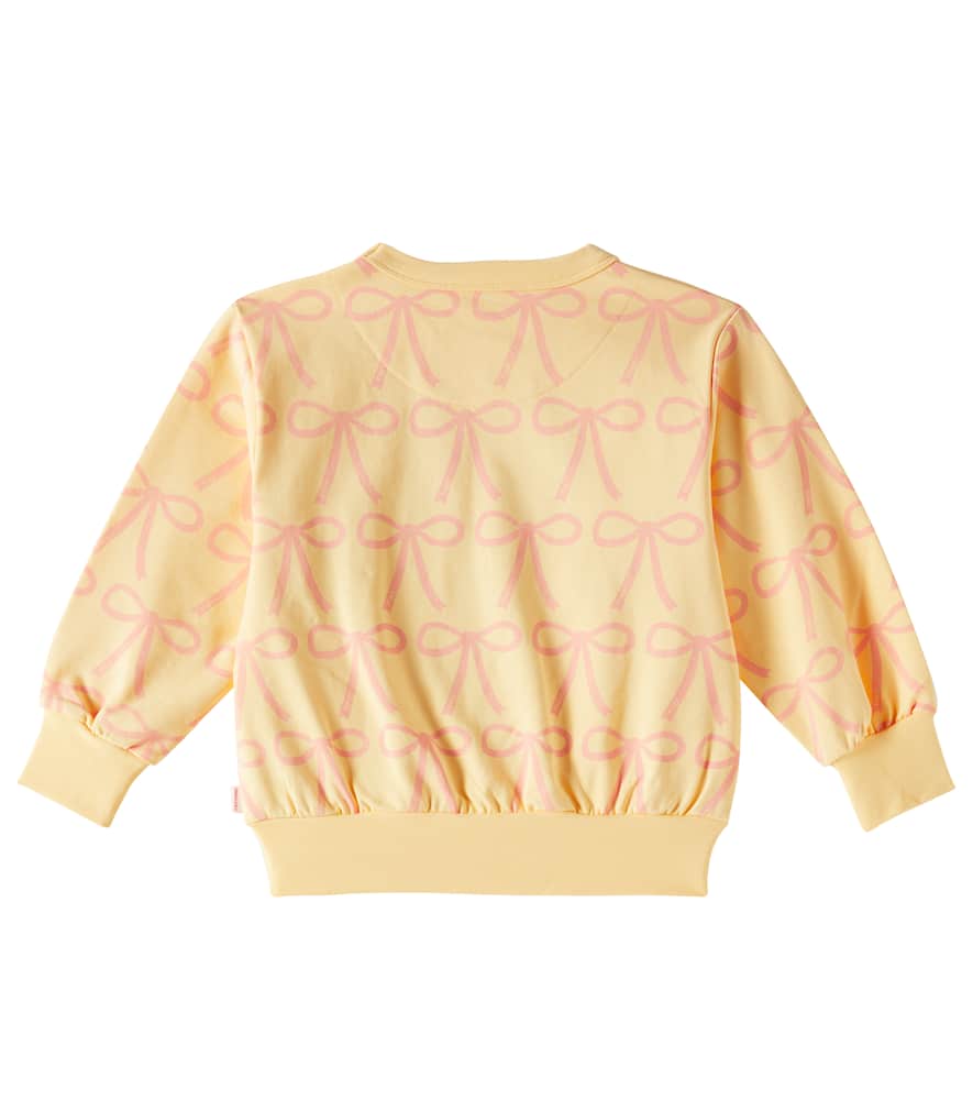 Tinycottons Bows cotton-blend jersey sweatshirt