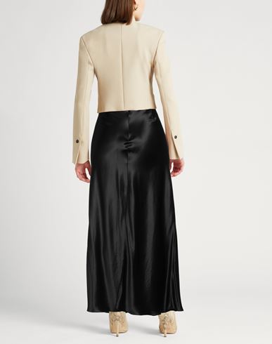 Forte_forte Woman Maxi skirt Black Size 3 Acetate, Viscose