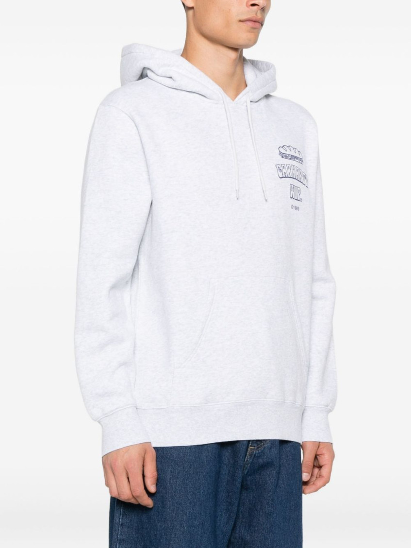 Light Grey Logo Hoodie