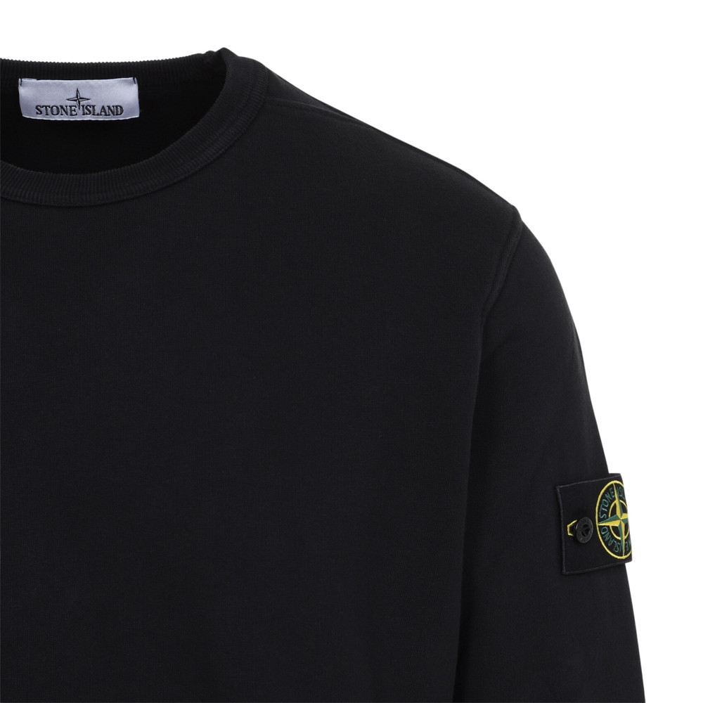 Black Crew Neck Sweatshirt