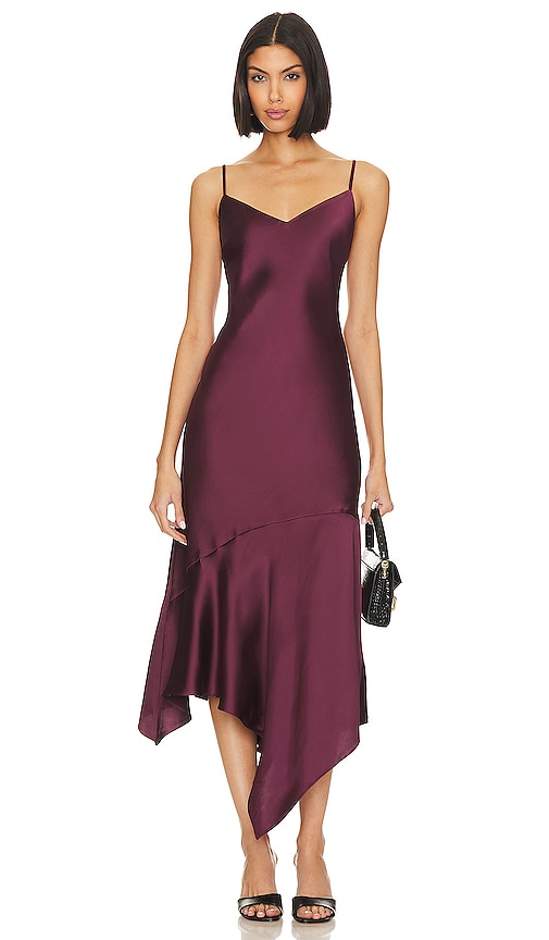 Steve Madden ROBE CARACO LUCILLE en Burgundy.  L. Also en