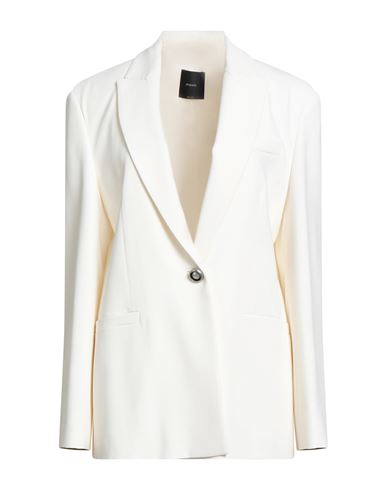 Woman Blazer Ivory Size 8 Viscose, Elastane