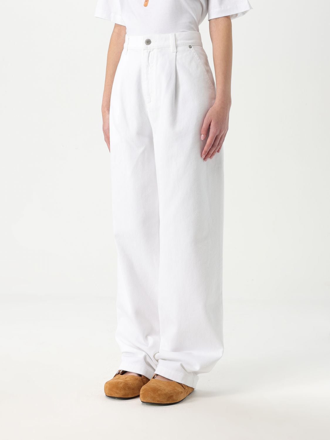 Pants Woman color White