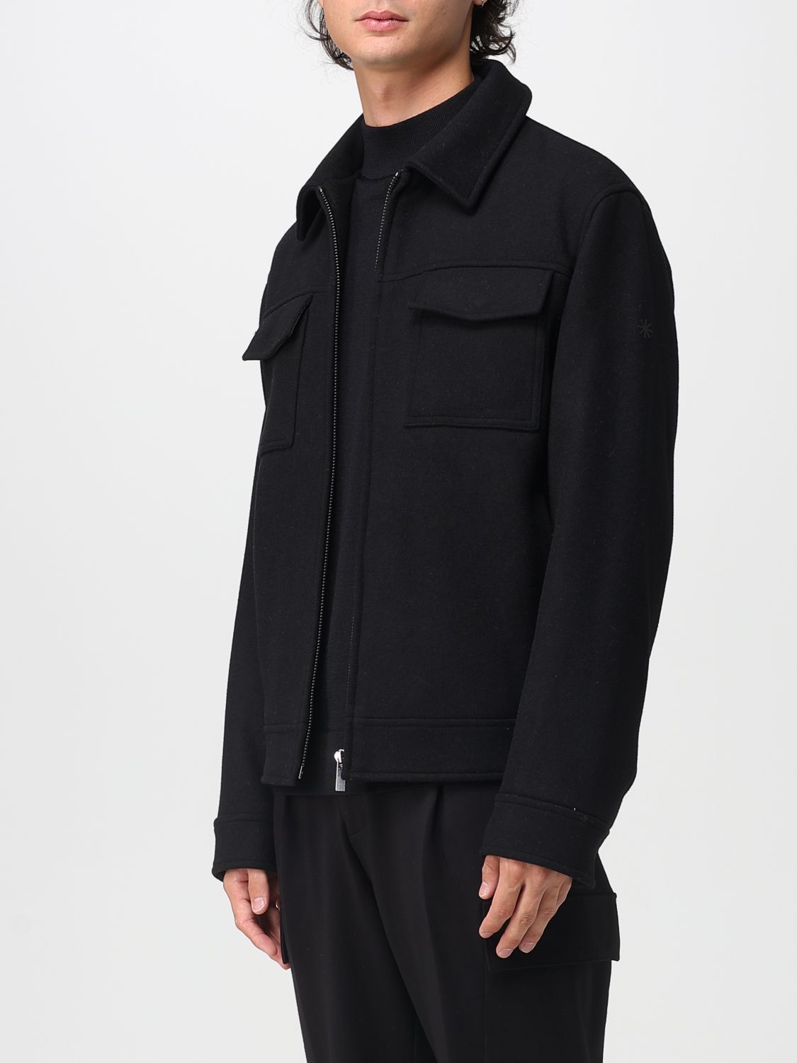 Jacket Men color Black