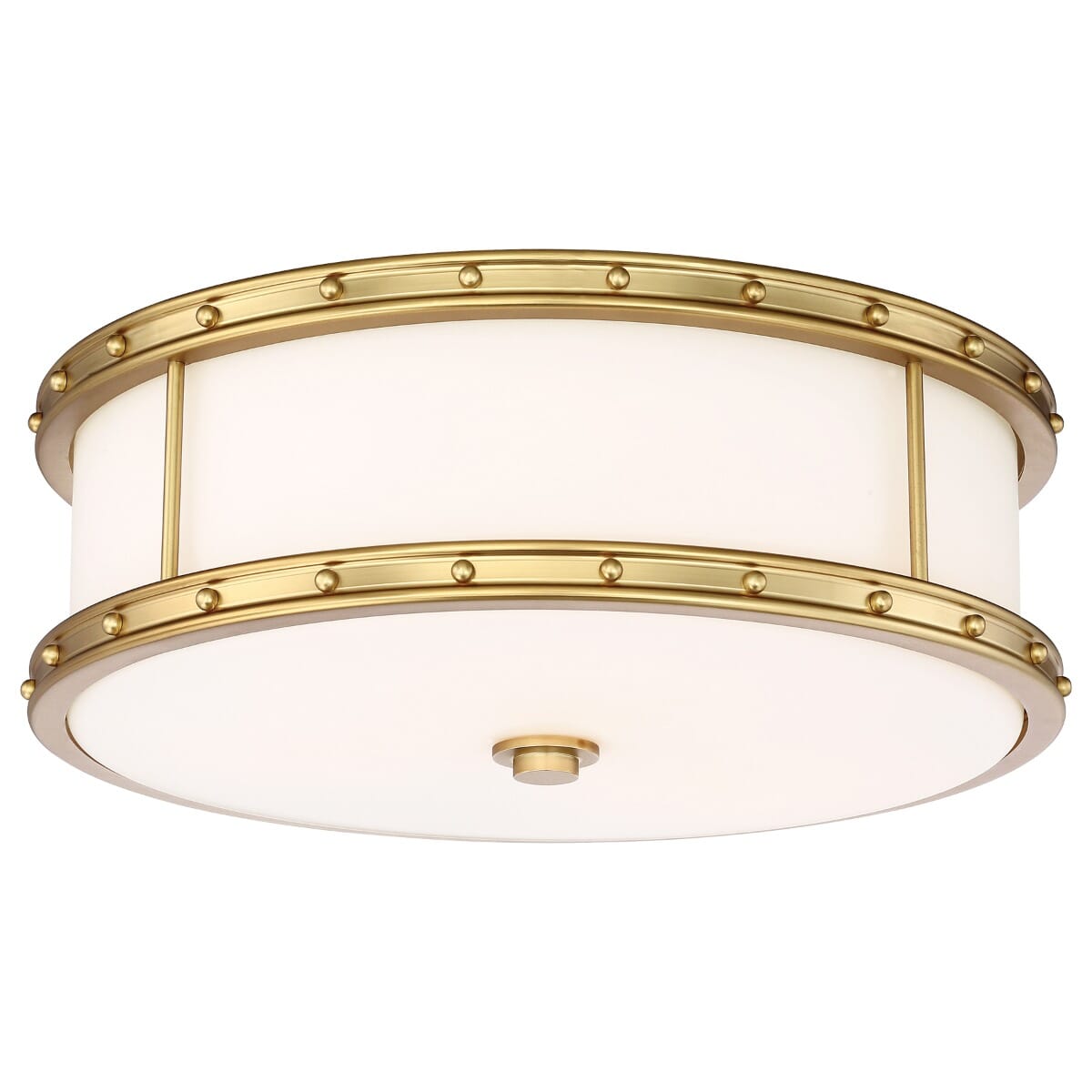 Rivets LED Ceiling Light in Liberty Gold