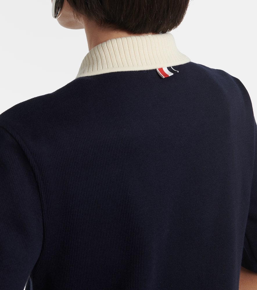 Cotton polo dress