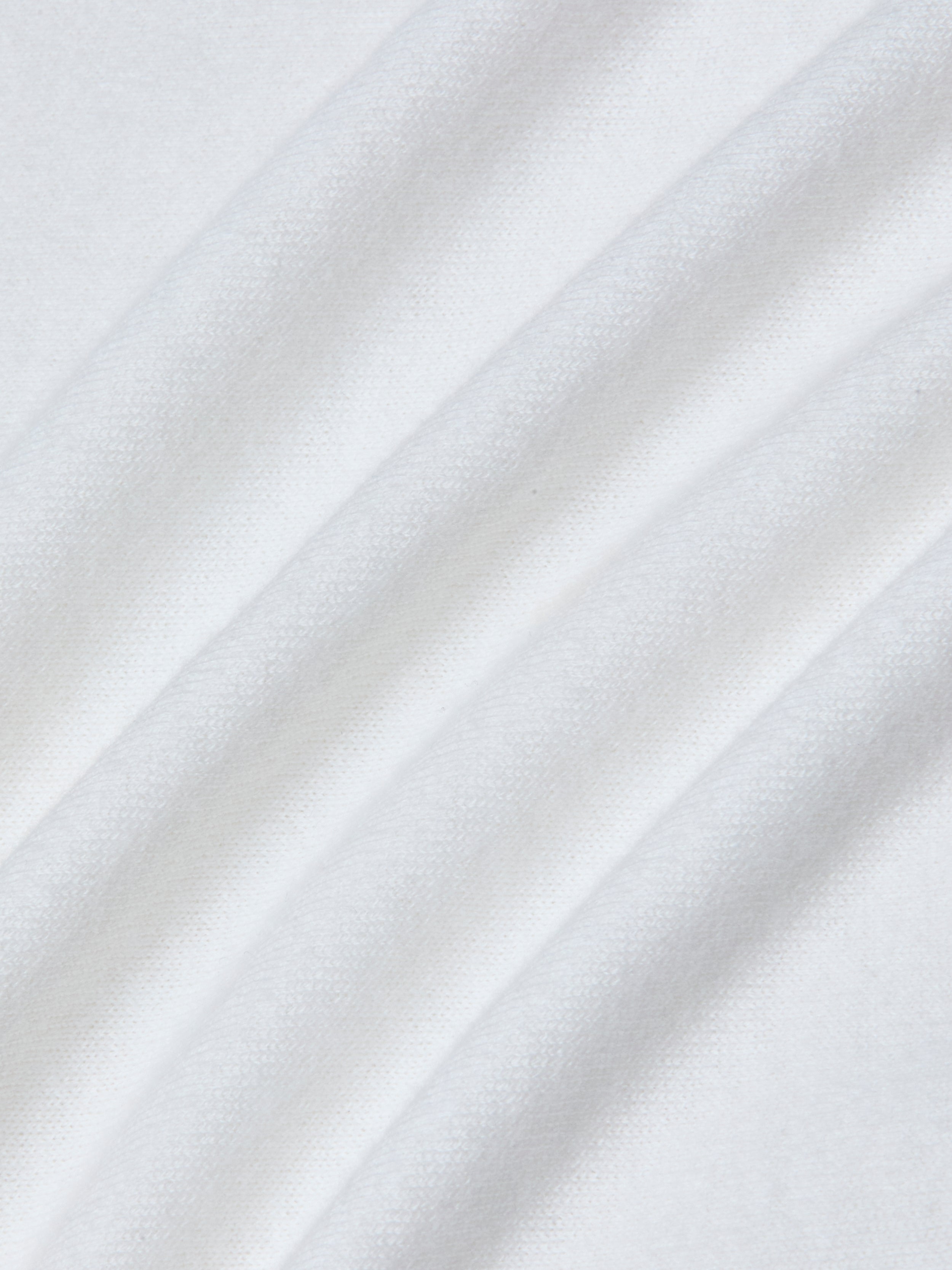 April Poplin Collar Pullover In White/blue Stripe