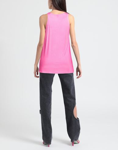 Woman Tank top Fuchsia Size 1 Viscose