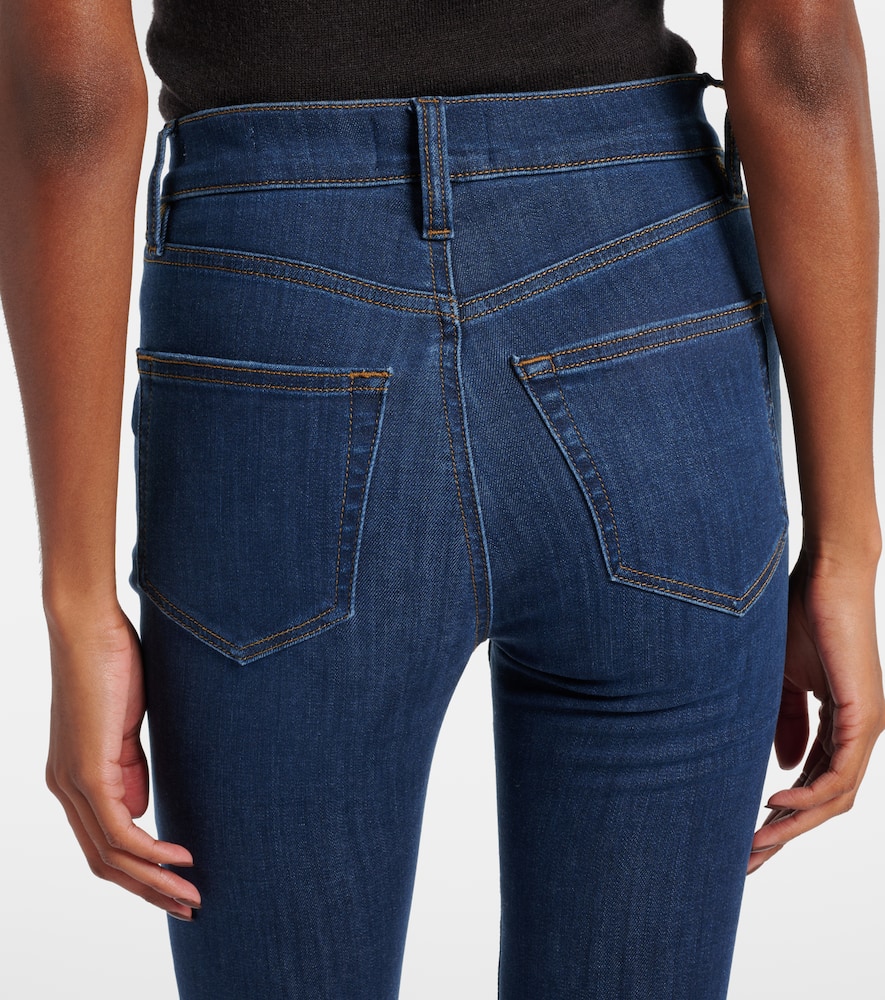 Le high-rise skinny jeans