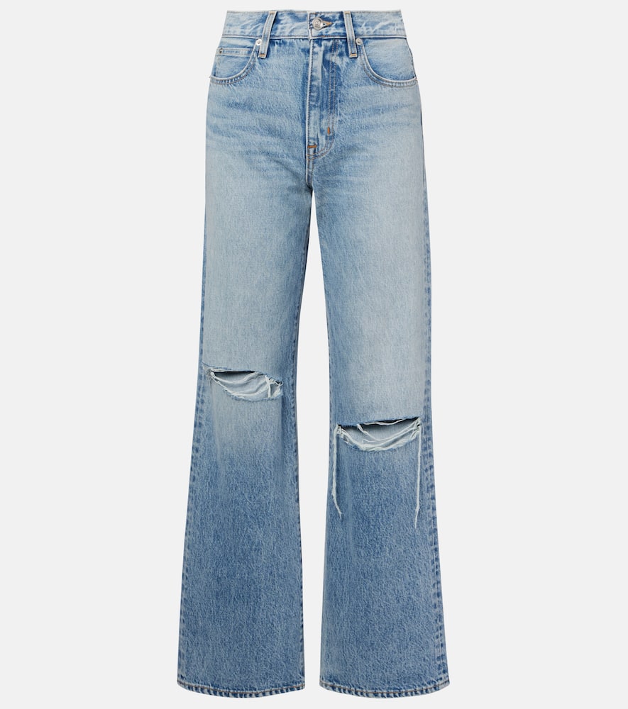 Grace mid-rise wide-leg jeans