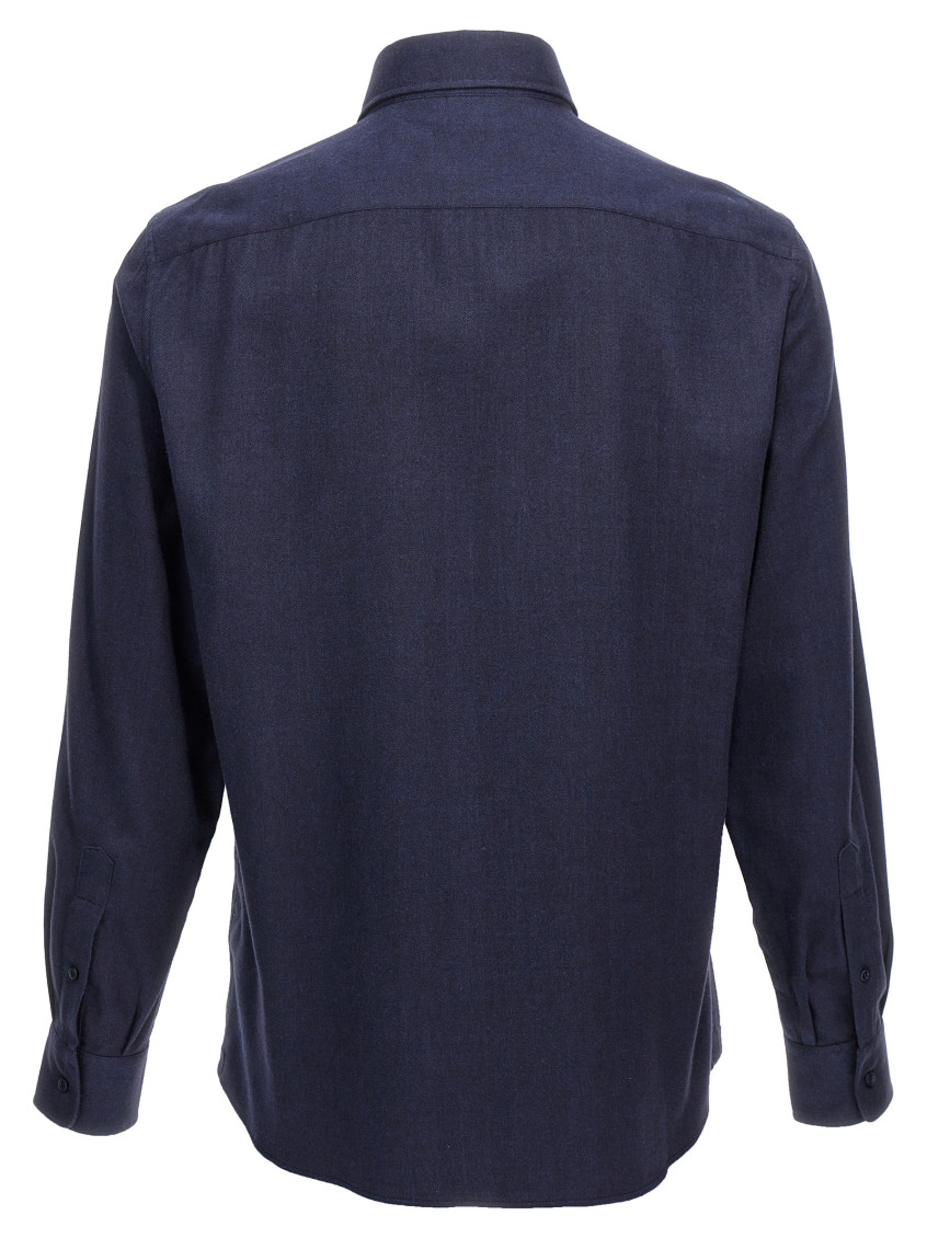 Blue Regular Fit Shirt