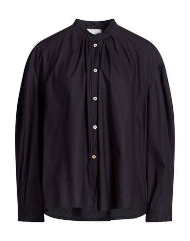 Forte_forte Woman Shirt Midnight blue Size 1 Cotton