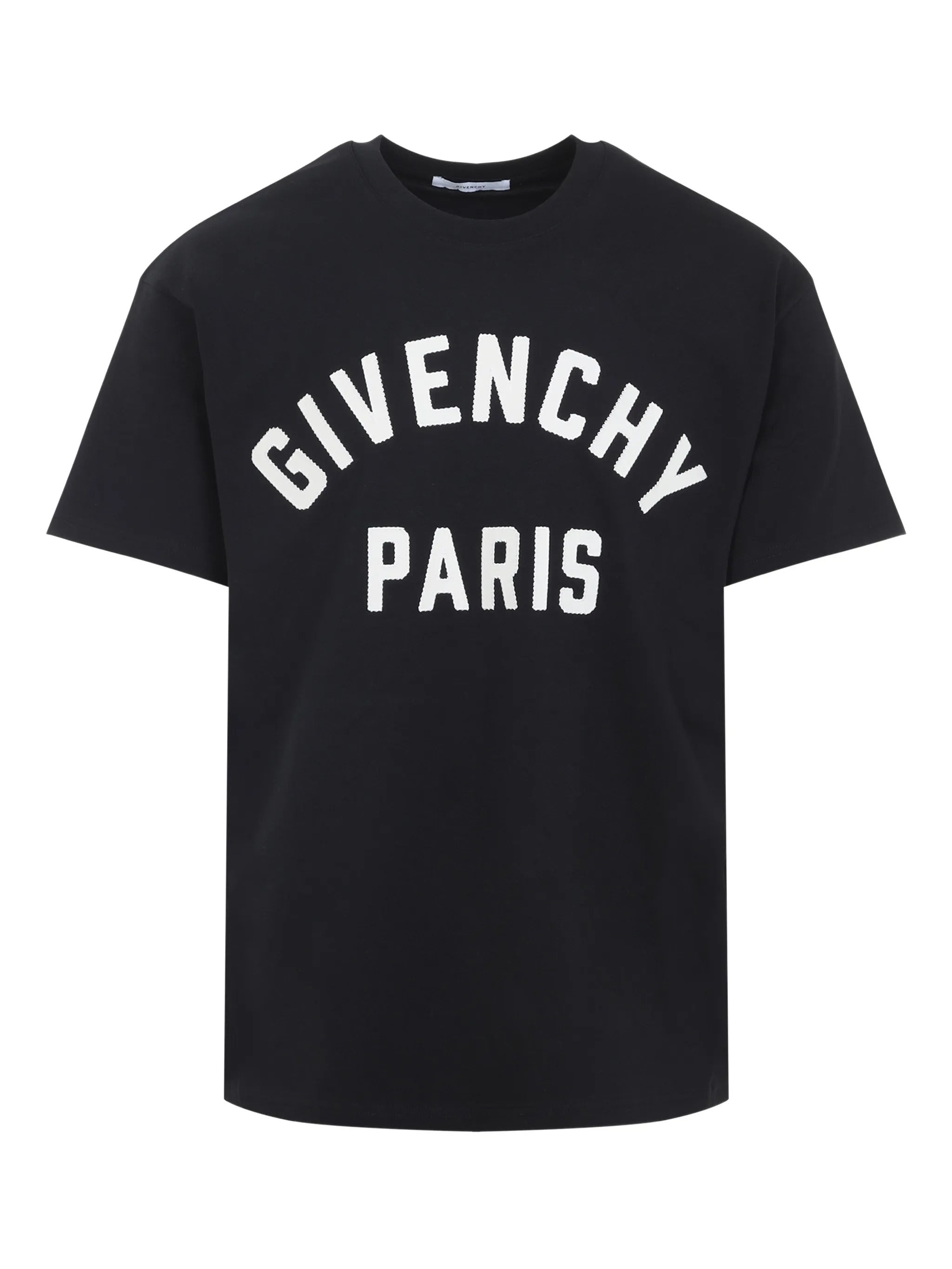 Logo Print Straight Fit Cotton T-Shirt