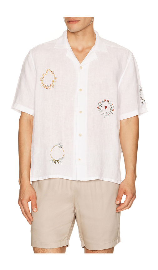ALLSAINTS Deck Shirt in White. XL/1X. Also in S