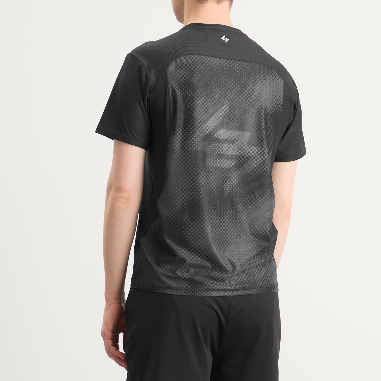Men's Hybrid T-Shirt Black Fade Out