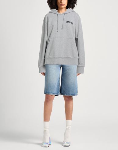 Woman Sweatshirt Grey Size L Organic cotton