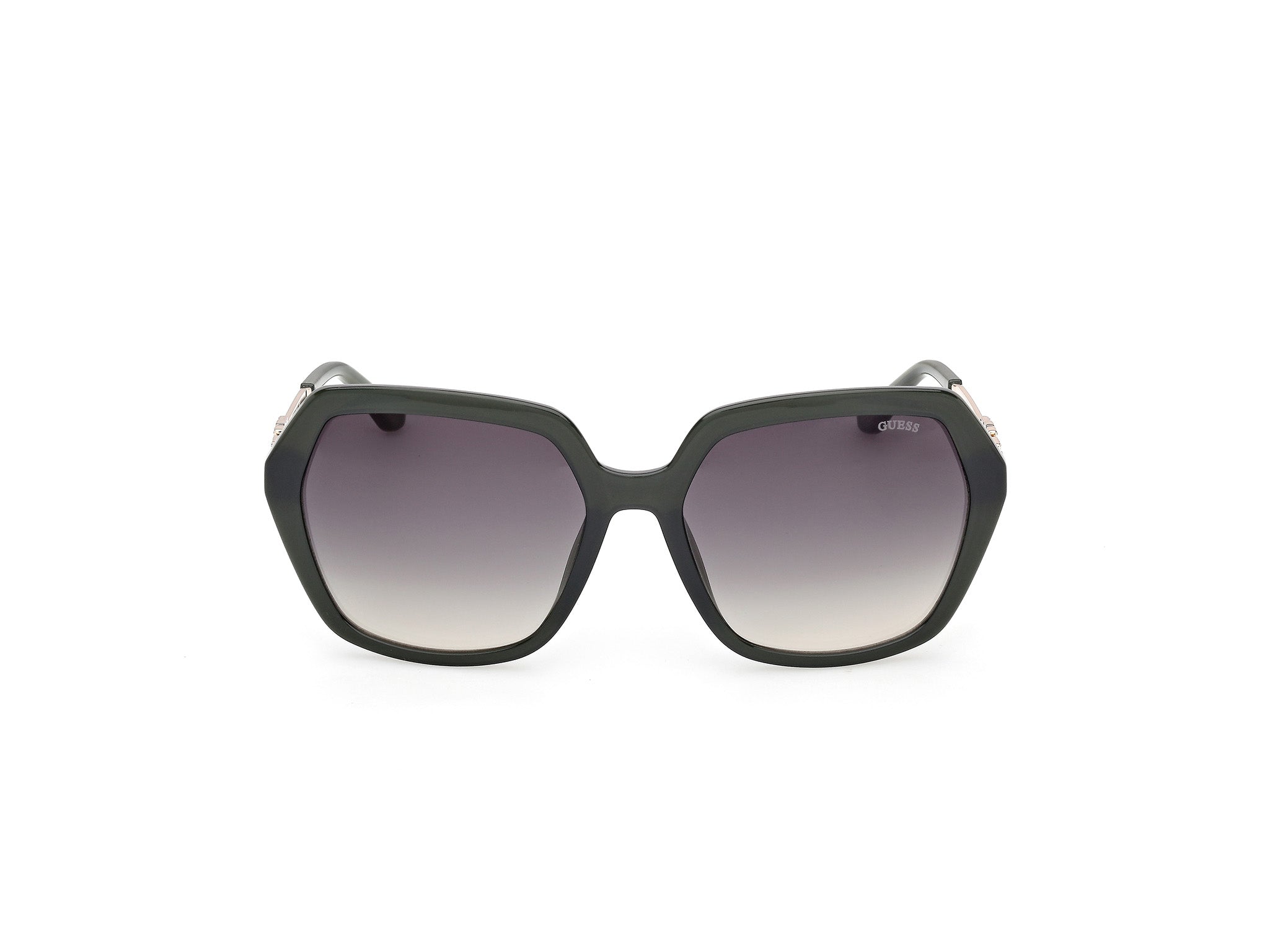 Guess Mujer Guess GU00267 96P Gafas de sol Inyectado Verde Verde Geométrico Norma