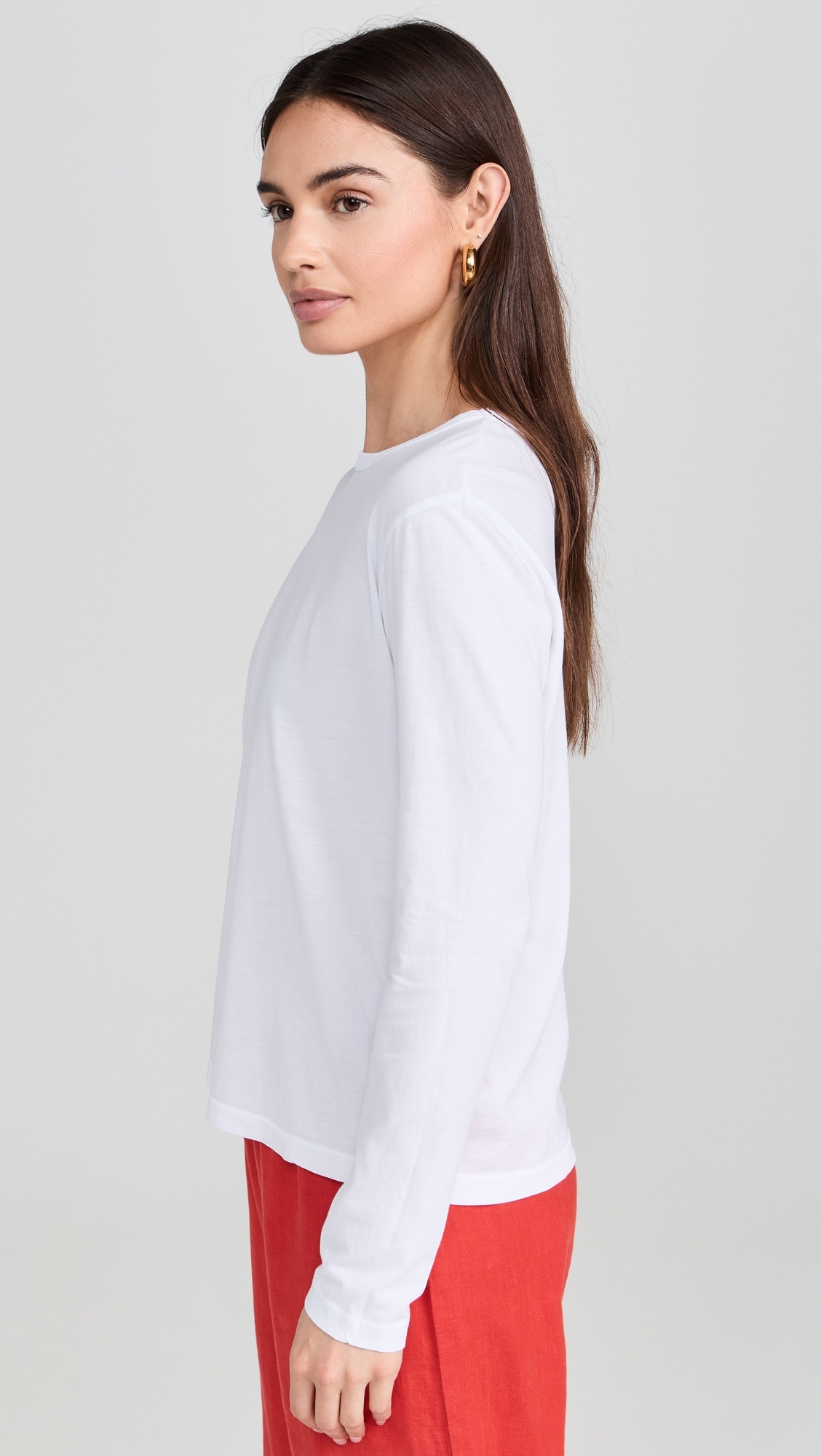 The Jersey Relaxed Long Sleeve Tee Powder