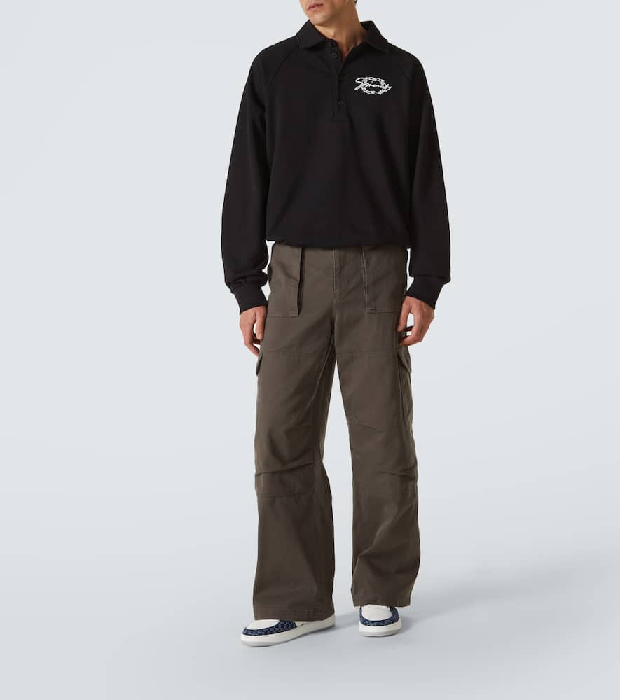Givenchy G-Move Monogram denim-trimmed sneakers