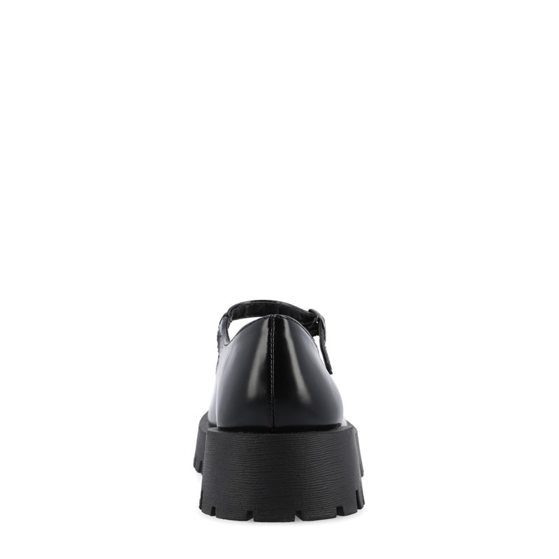 Women's Kamie Wide Mary Jane Shoes (Black)