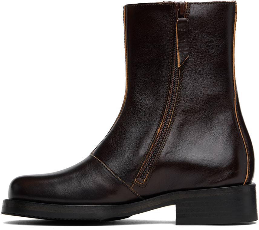 OUR LEGACY Brown Camion Boots