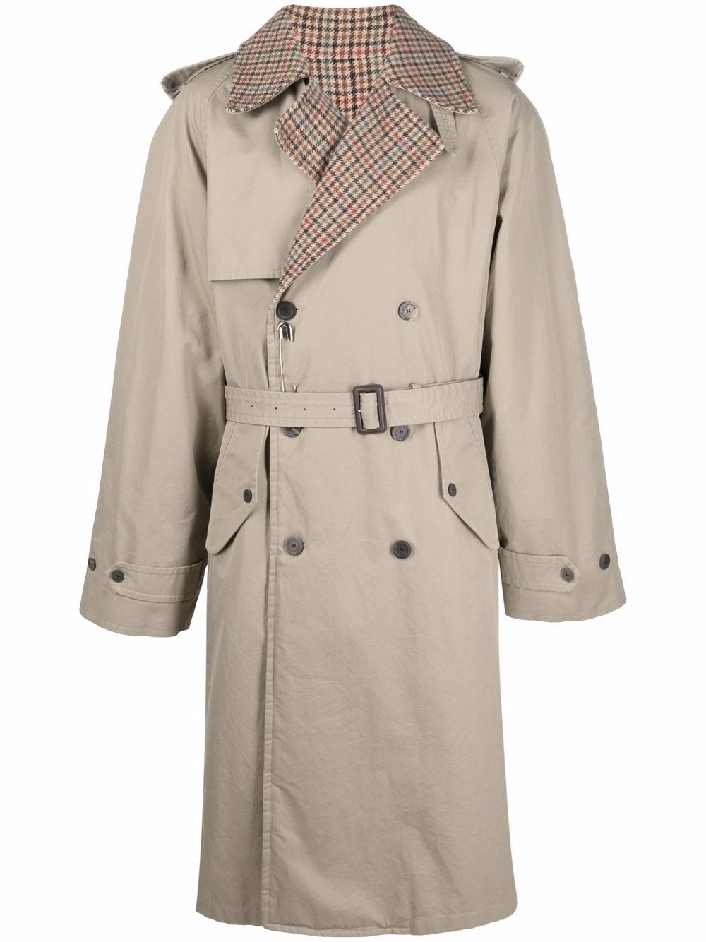 Reversible trench coat - Neutrals