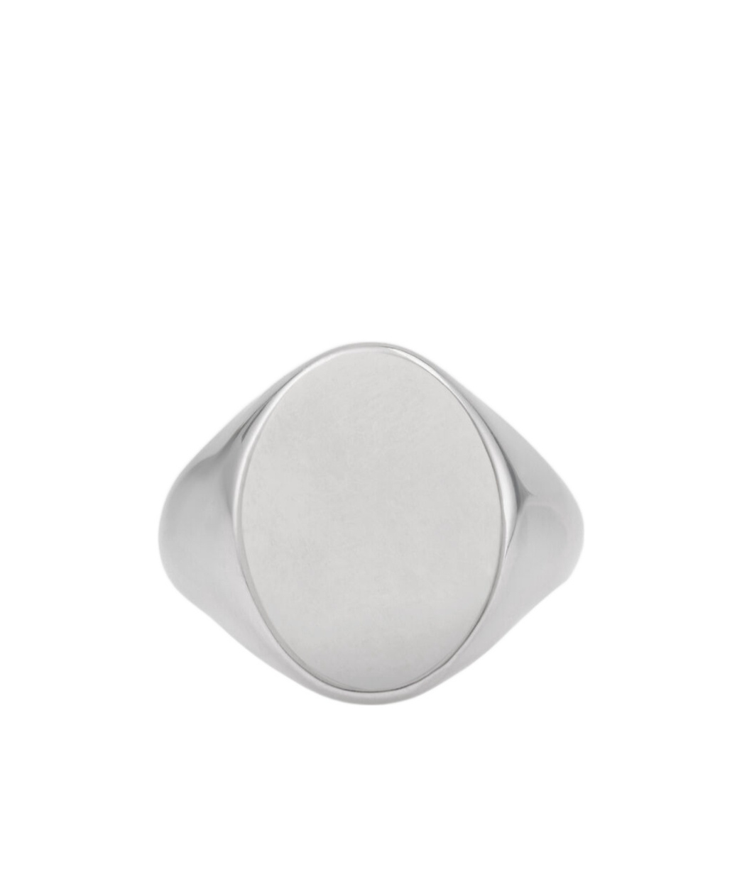 Oval Chevaliere Ring