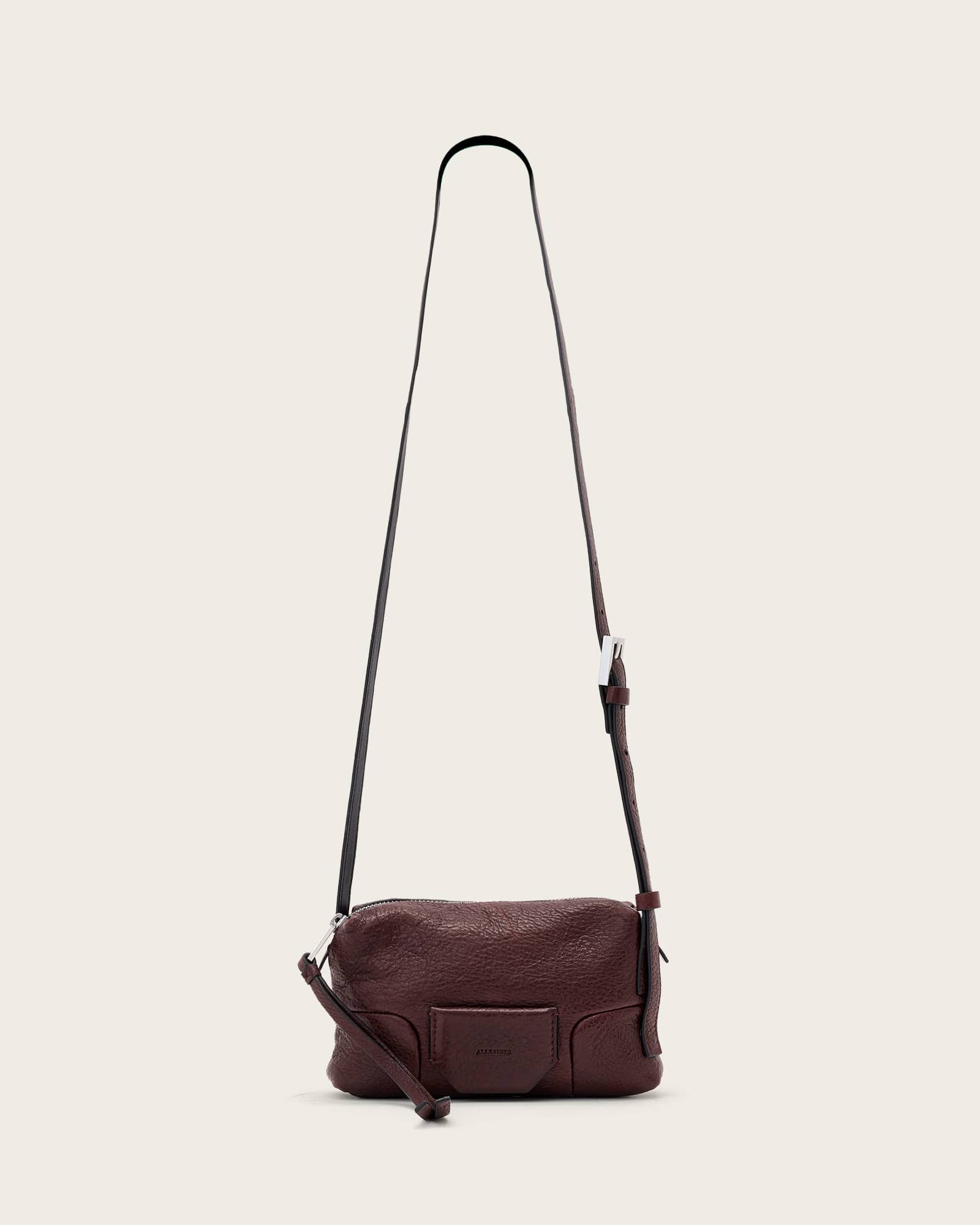Ares Leather Micro Crossbody Bag