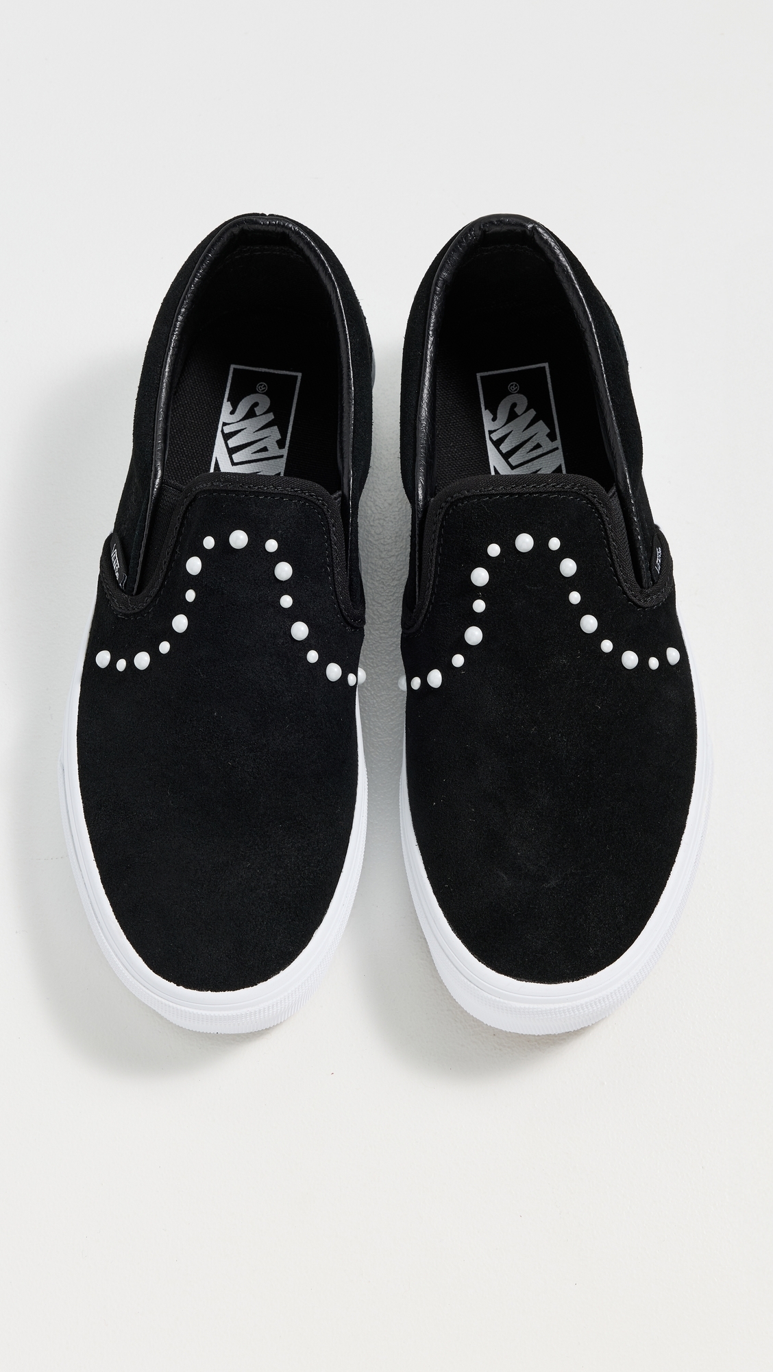 Classic Slip On Sneakers Pearls Black W