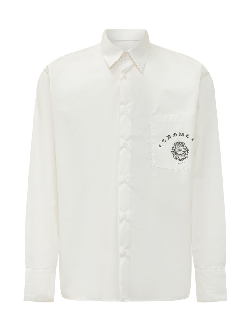 White Regular Logo Shirt