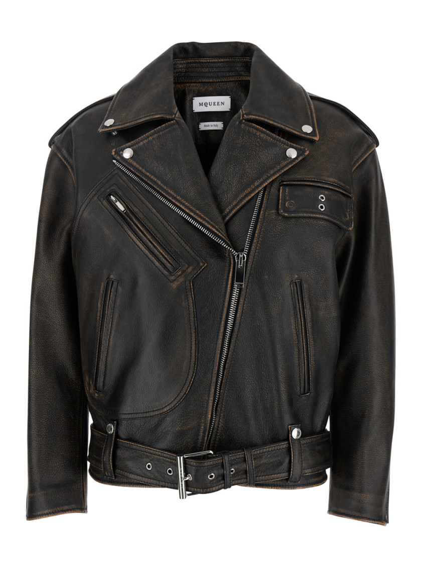 Leather Biker Jacket