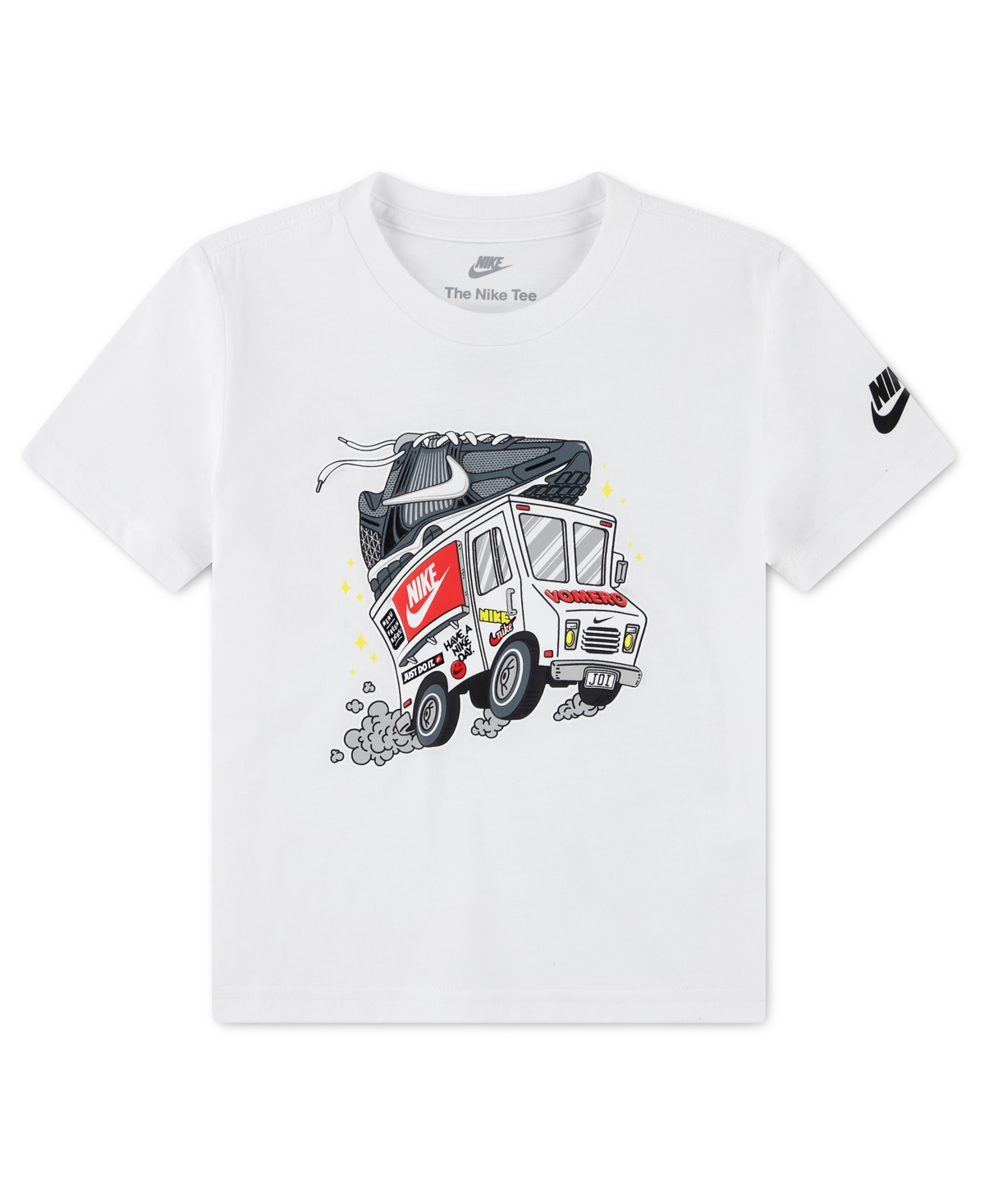 Toddler Boys' 2T-4T Vomero Crewneck T-Shirt - White