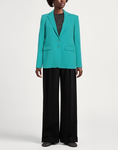 Woman Blazer Emerald green