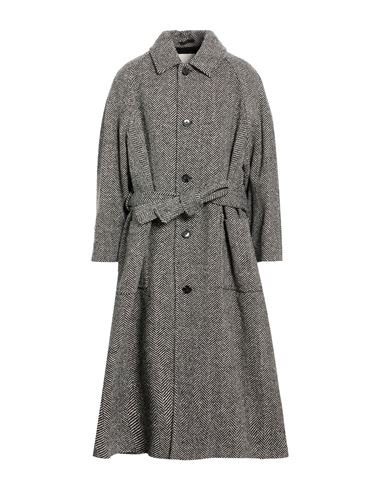 Man Coat Charcoal Size M Wool, Polyester, Polyamide, Acrylic