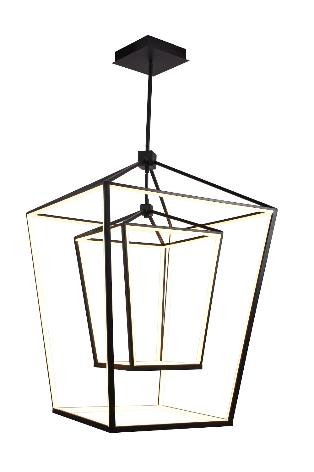 Park Ave. LED Chandelier in Black