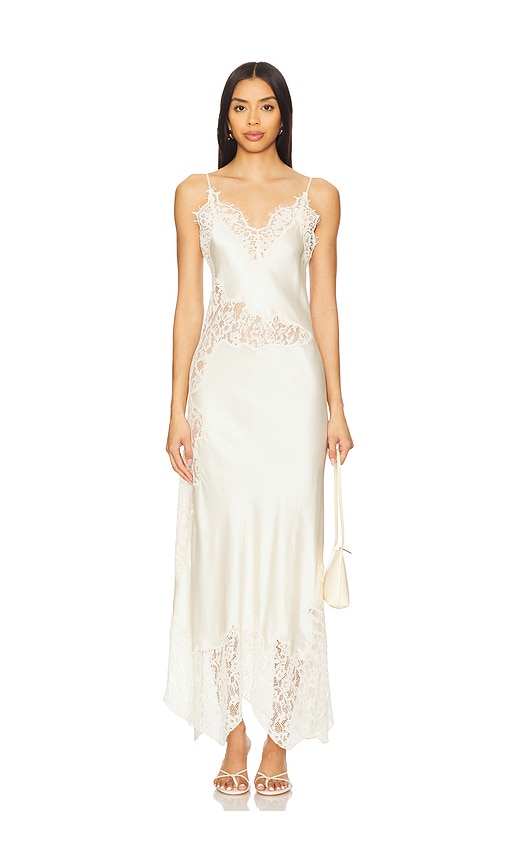 House of Harlow 1960 x REVOLVE Waverly Midi Dress in Ivory. L. Also in