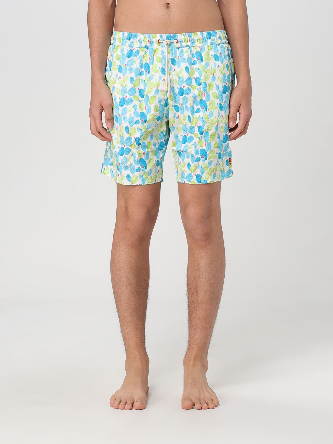 Swimsuit Men color Green