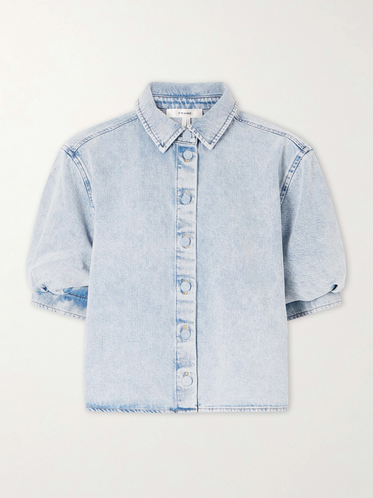 Recycled Denim Shirt - Blue