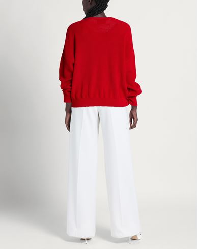 Woman Sweater Red Size 4 Wool, Acrylic