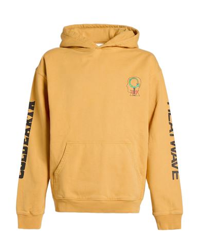 Man Sweatshirt Orange Size L Cotton