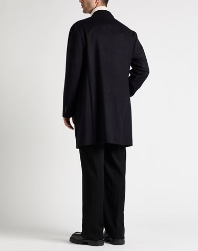 L. b.m. 1911 Man Coat Midnight blue Size 42 Virgin Wool, Cashmere