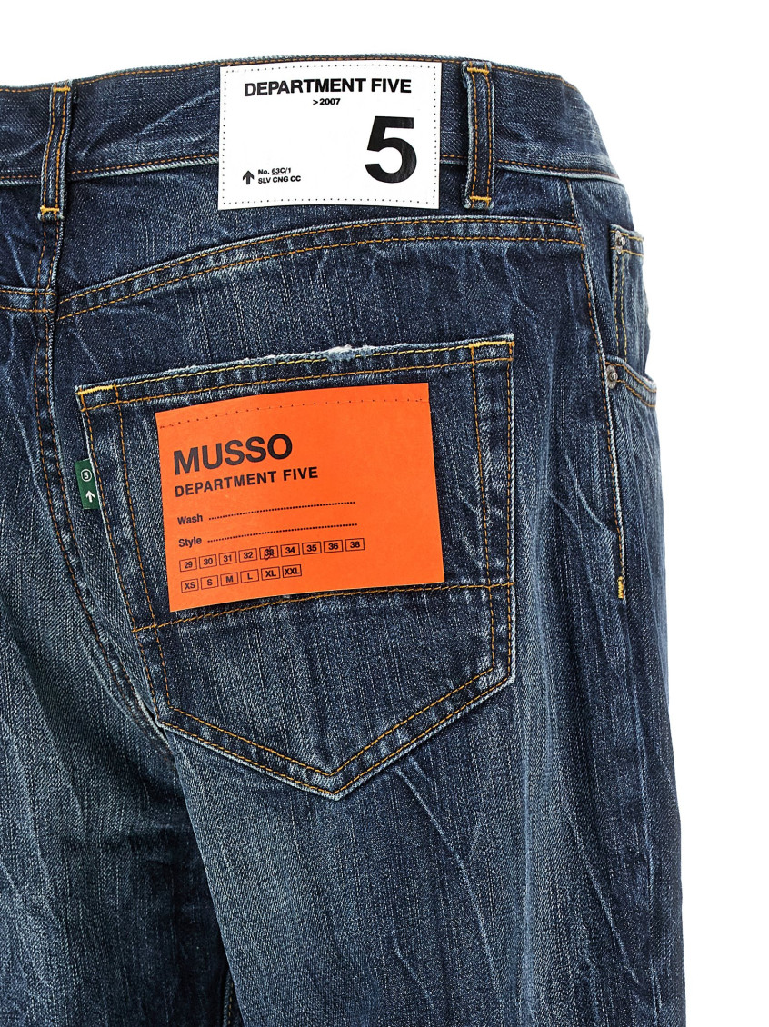 -Musso Jeans Blu-Uomo