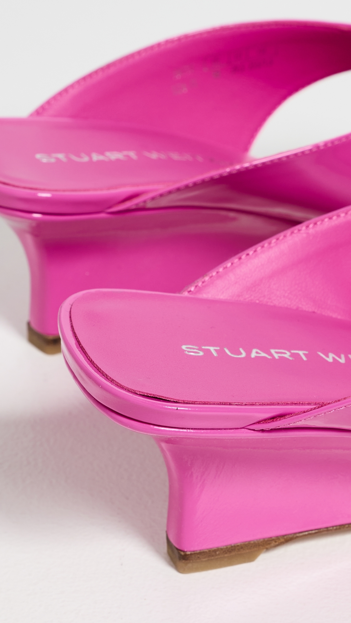 Vinnie Wedge Thongs 50 Sunset Pink