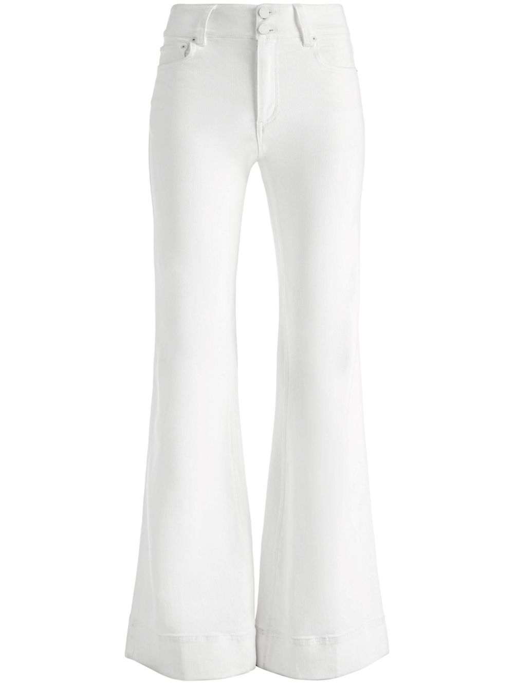 Missa wide-leg jeans - White