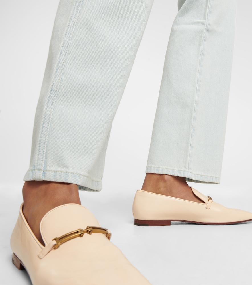 Fulham high-rise straight jeans