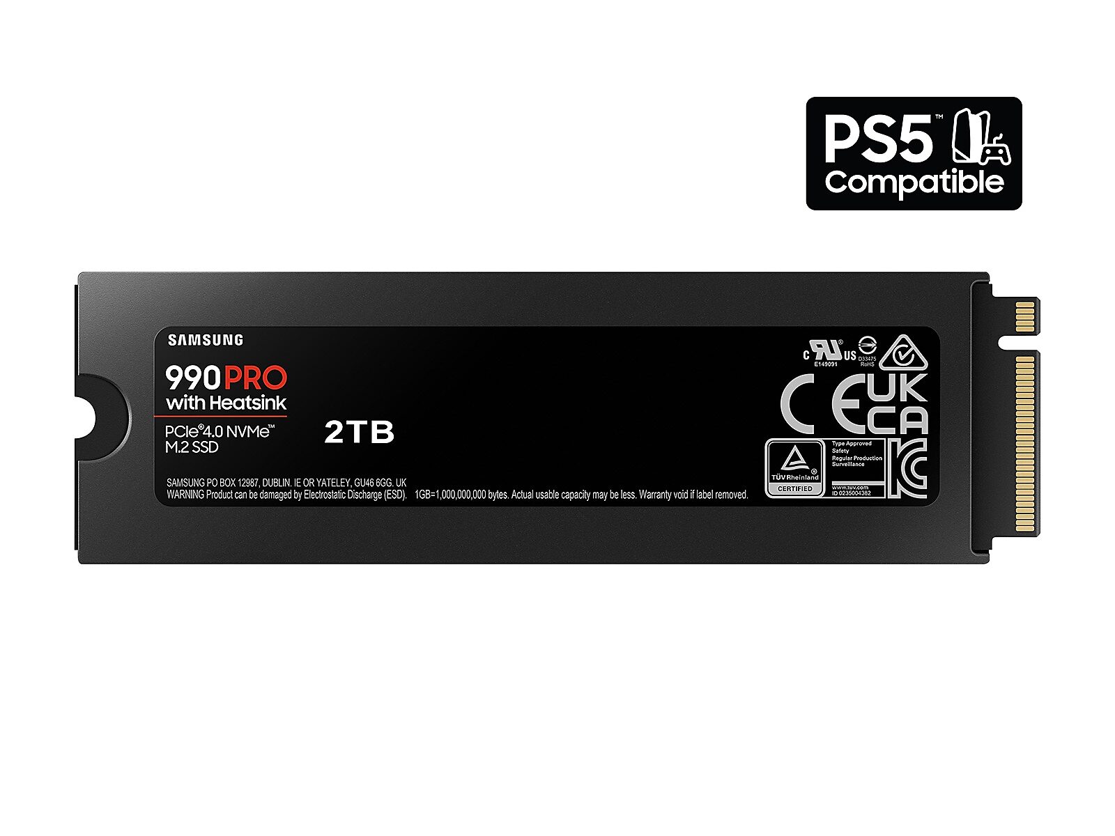 990 PRO w/ Heatsink PCIe® 4.0 NVMe™ SSD 2TB(MZ-V9P2T0CW)